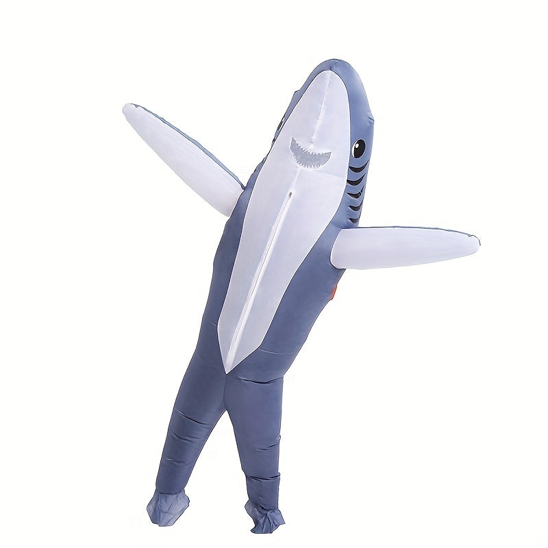 Inflatable Shark Costume | Adult Unisex Full Body Suit VexonGear