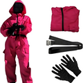 Unisex Halloween Jumpsuit | Hooded Front-Zip Costume with Accessories VexonGear