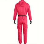 Unisex Halloween Jumpsuit | Hooded Front-Zip Costume with Accessories VexonGear