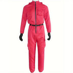Unisex Halloween Jumpsuit | Hooded Front-Zip Costume with Accessories VexonGear