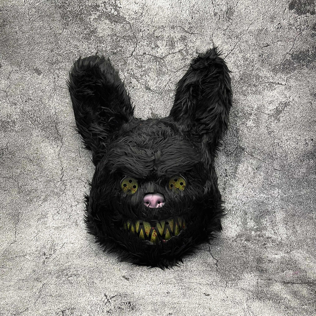 Halloween Furry Mask | Black Monster Character Design VexonGear