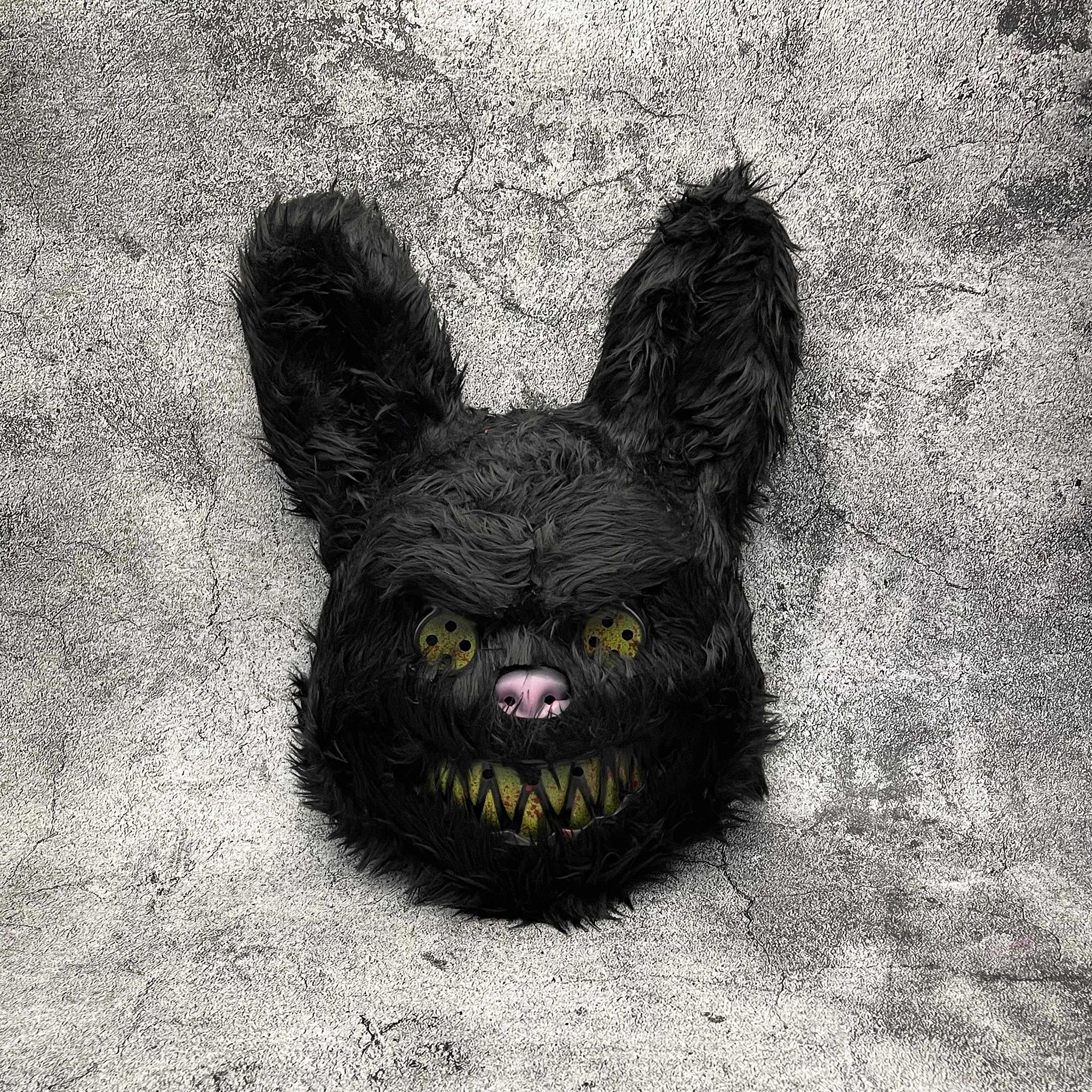 Halloween Furry Mask | Black Monster Character Design VexonGear