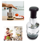 Stainless Steel Vegetable Chopper | Manual Press Design VexonGear