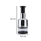 Stainless Steel Vegetable Chopper | Manual Press Design VexonGear