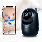 Video Baby Monitor with Breathing Detection PTZ Remote Access Night Vision