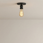 Flush Mount Ceiling Light Vintage Style E27 Hardwired Indoor Lighting VexonGear