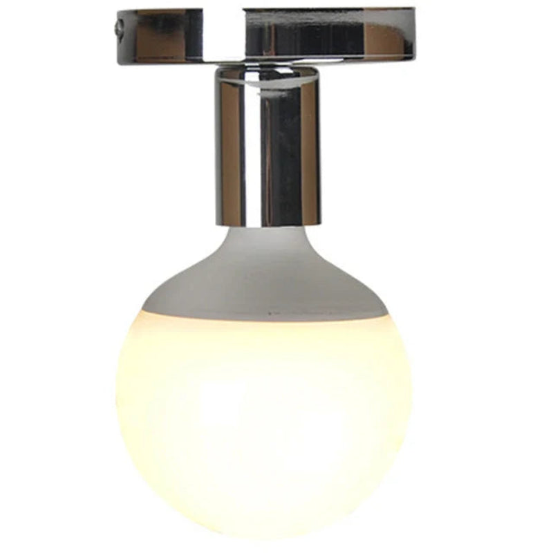 Flush Mount Ceiling Light, Metal, 220V, Exposed Bulb VexonGear