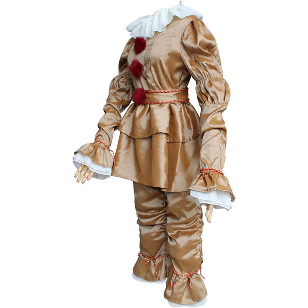 Vintage Halloween Clown Costume | Victorian Style Ruffled Design VexonGear