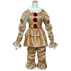 Vintage Halloween Clown Costume | Victorian Style Ruffled Design VexonGear