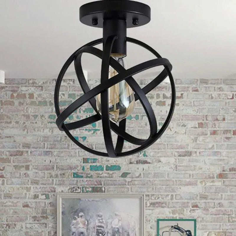 Flush Mount Ceiling Light Round Hardwired E27 Indoor Lighting Fixture VexonGear
