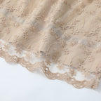 Traditional Dirndl Dress | Vintage Apricot With Lace Apron VexonGear