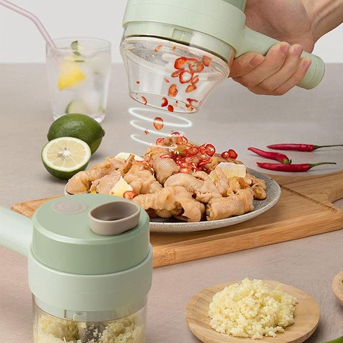 Cordless Electric Vegetable Processor | Compact Mini Food Chopper VexonGear