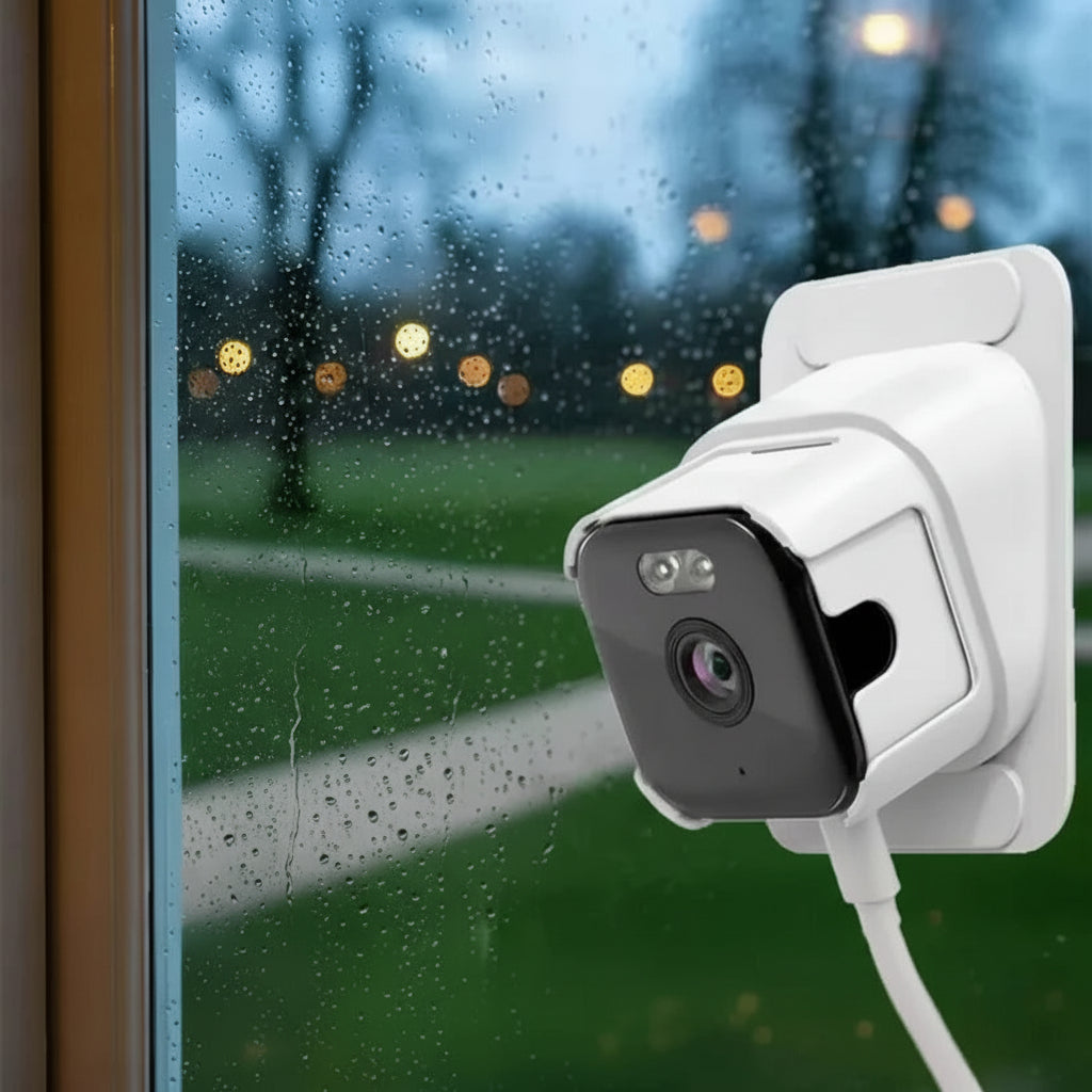 Security Camera Window Mount 2K USB Color Night Vision