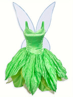 Fairy Mini Dress | Layered Tulle Wings Halloween Costume VexonGear
