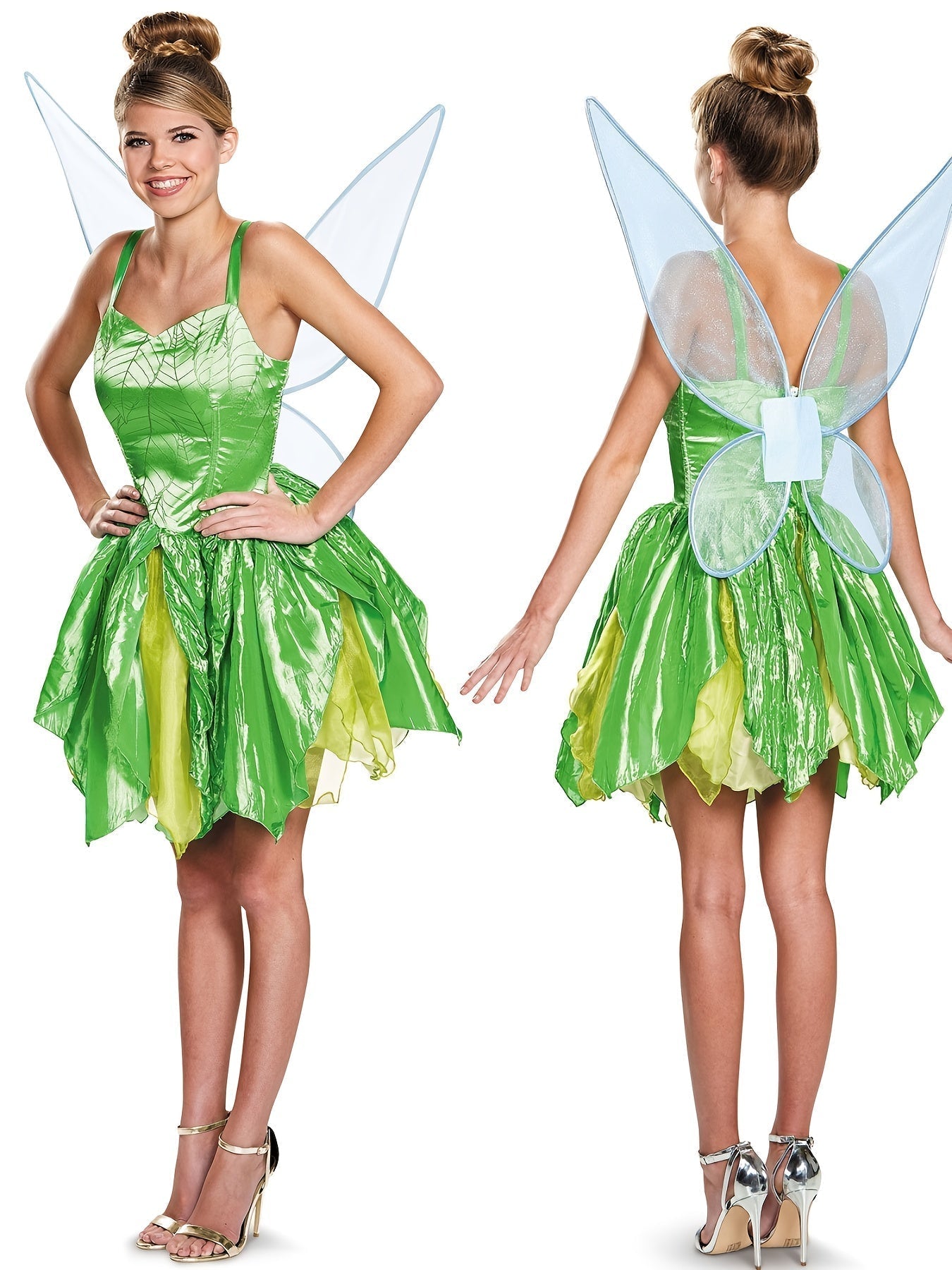 Fairy Mini Dress | Layered Tulle Wings Halloween Costume VexonGear