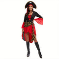 Pirate Costume Dress | Asymmetric Hem With Corset Detail VexonGear