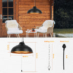 Vexon Outdoor Electric Patio Heater 1500W