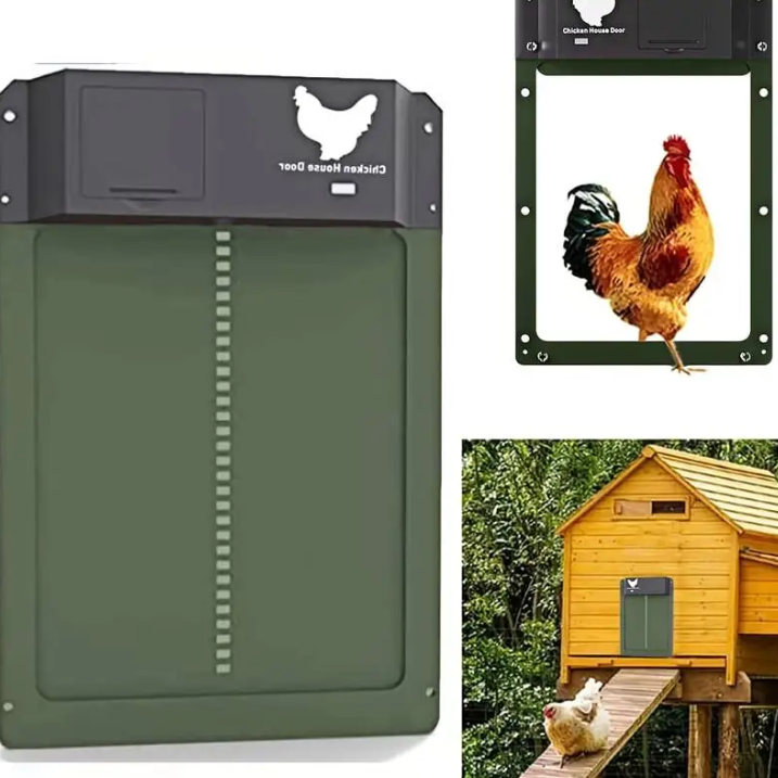Vexon Automatic Chicken Coop Door with Solar & Battery Options