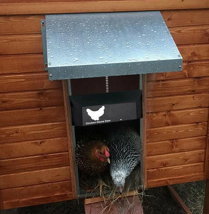 Vexon Automatic Chicken Coop Door with Solar & Battery Options