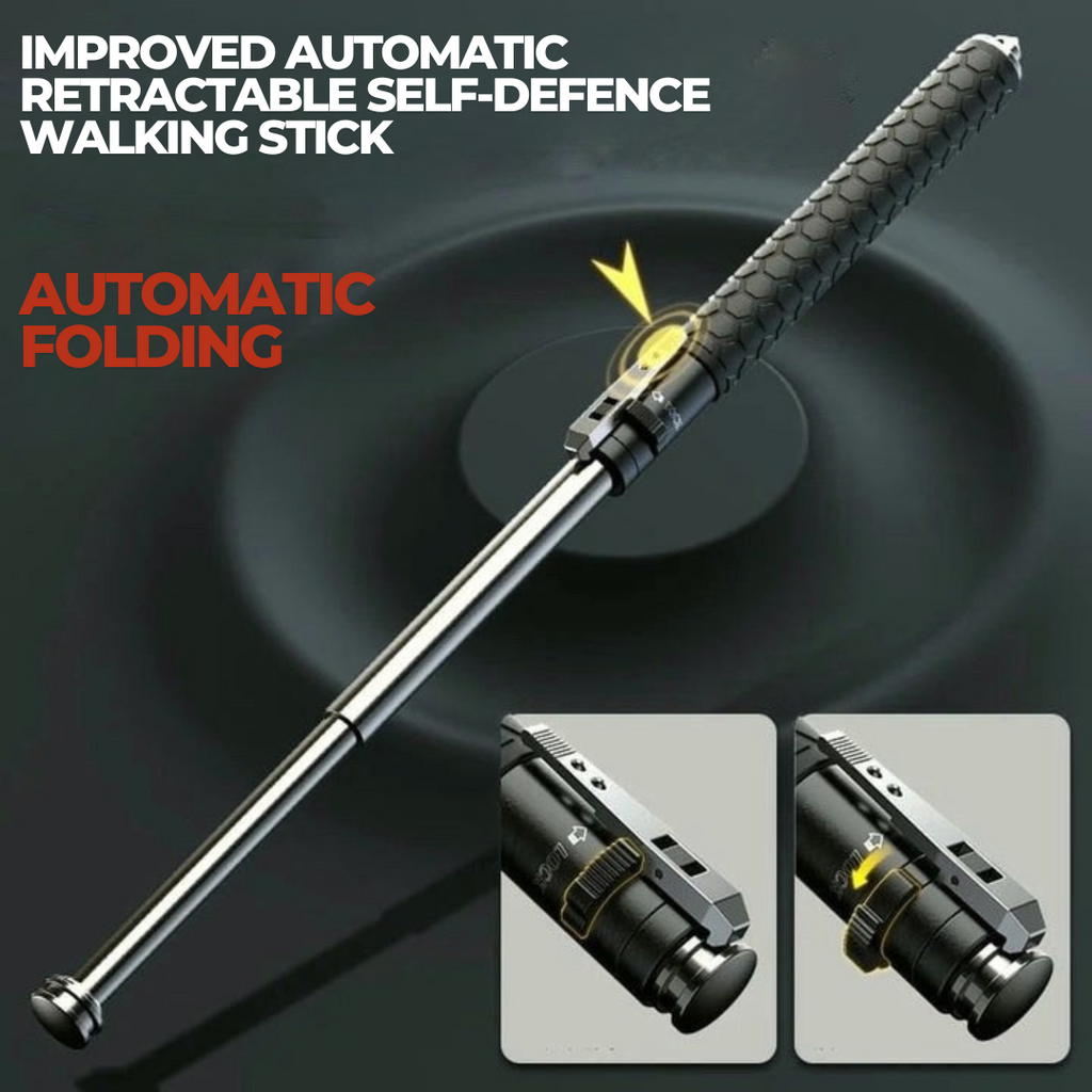 Automatic Self-Defense Walking Stick for Urban Safety