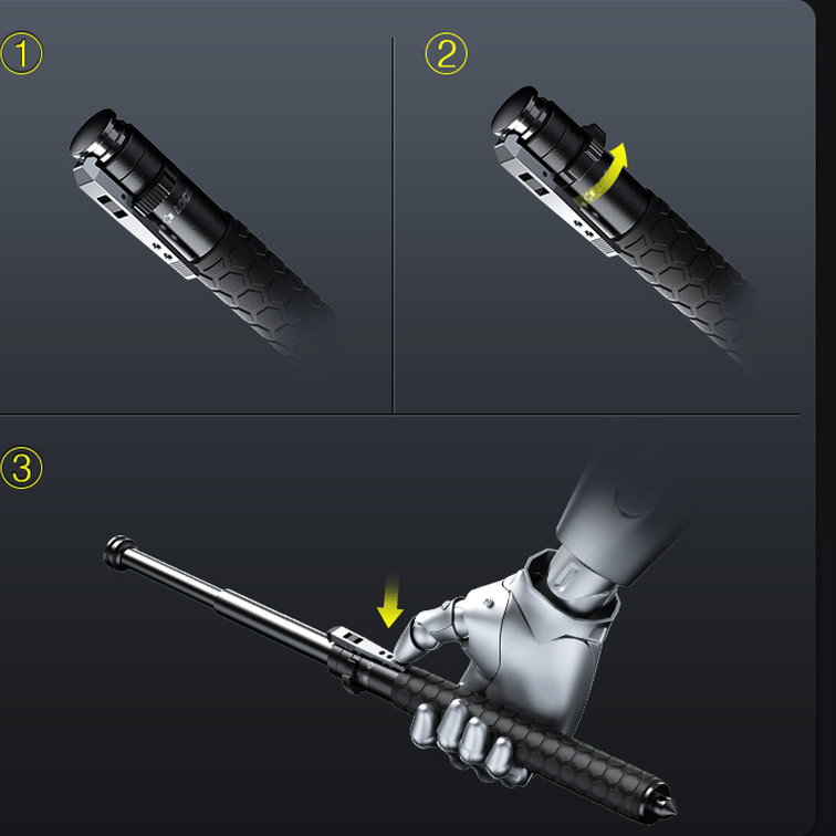 Automatic Self-Defense Walking Stick for Urban Safety