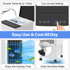 Vexon 3-in-1 Portable Air Cooler with Water Tank