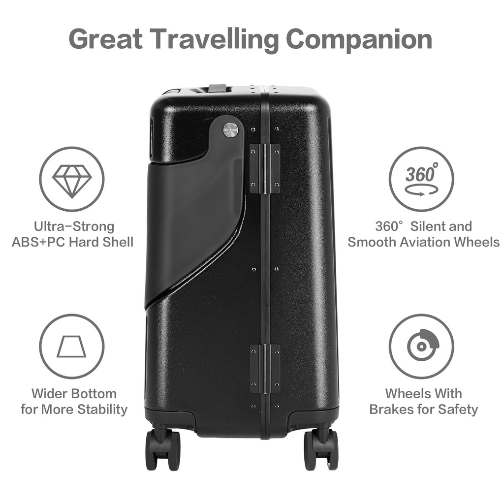 Vexon 20" Luggage with Foldable Baby Seat