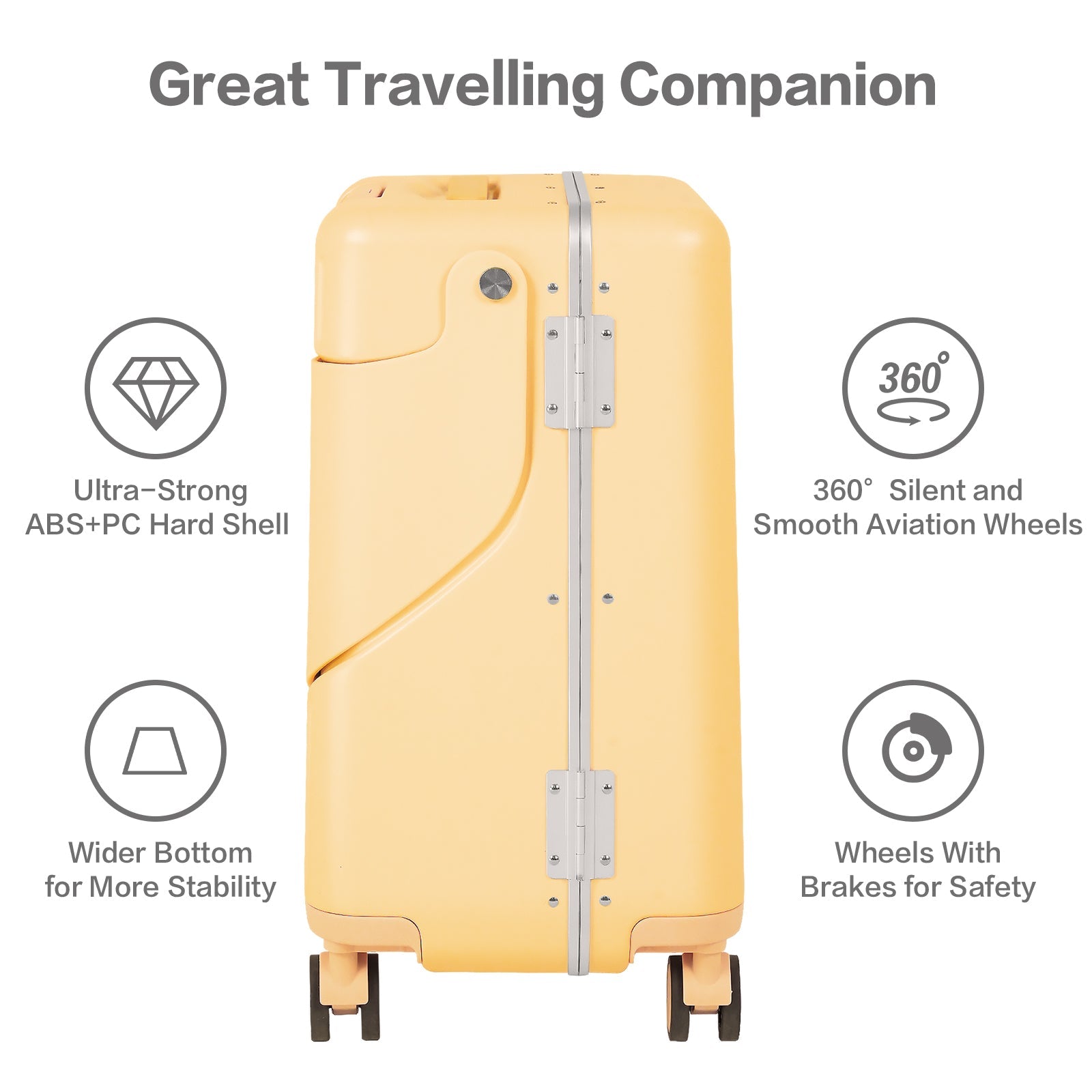 Vexon 20" Luggage with Foldable Baby Seat