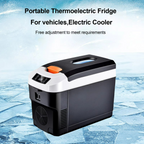 Portable Electric Cooler Box | 7.5L Dual Temperature Control