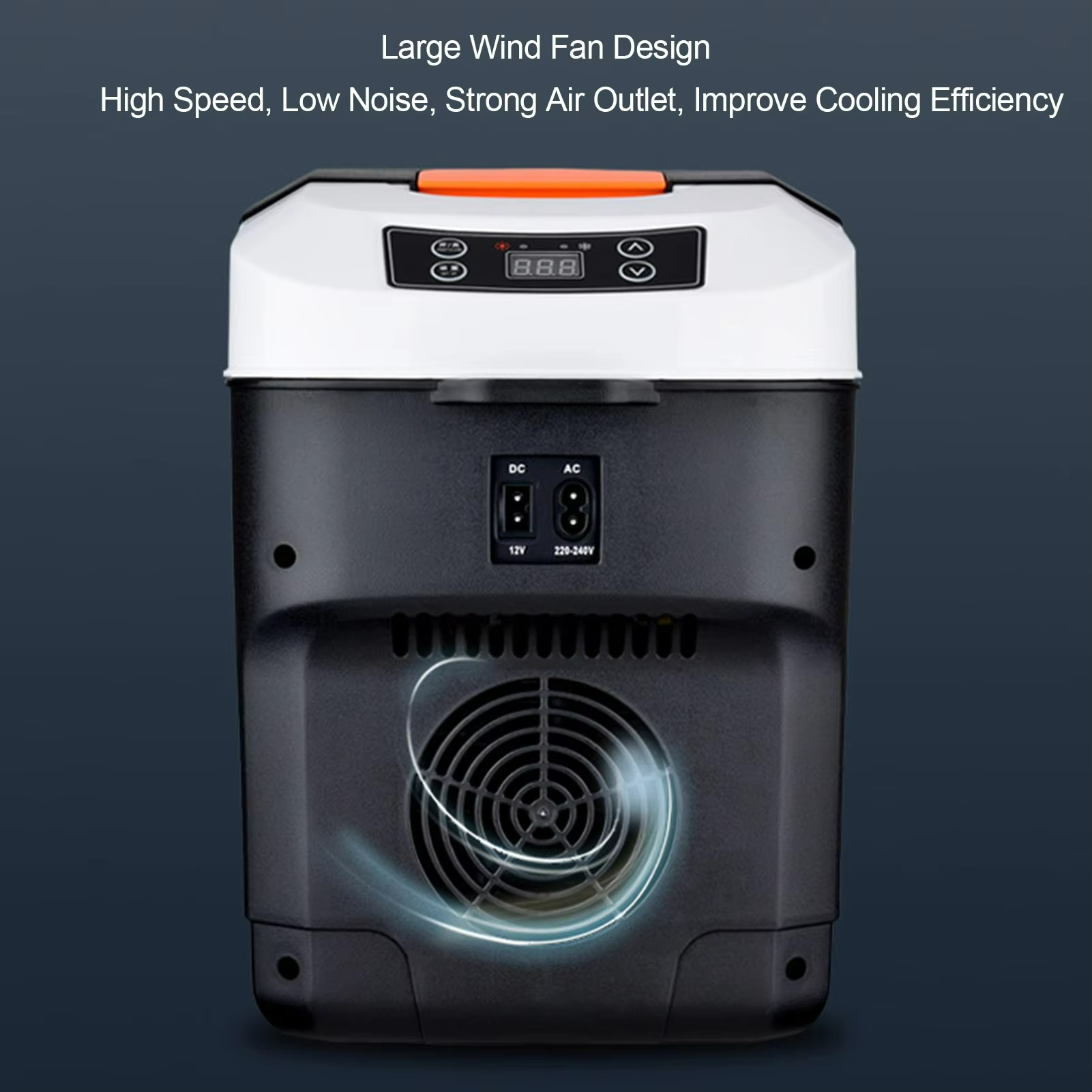 Portable Electric Cooler Box | 7.5L Dual Temperature Control