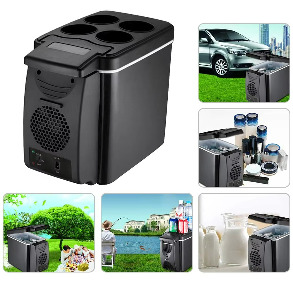 Portable Car Cooler Box | 6L Dual Temperature Control