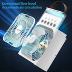 Portable Air Cooler | 3-in-1 USB Fan With Humidifier