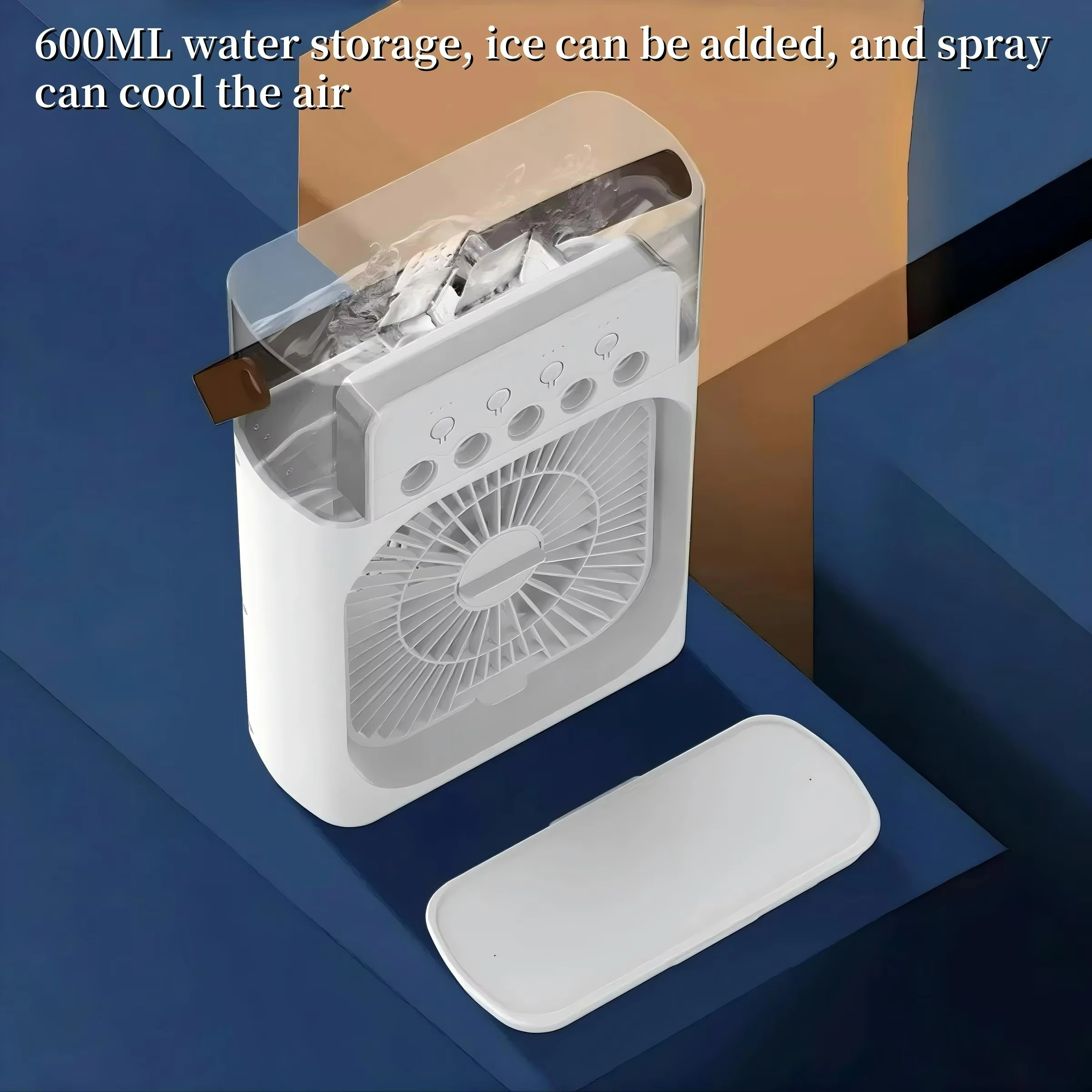 Portable Air Cooler | 3-in-1 USB Fan With Humidifier