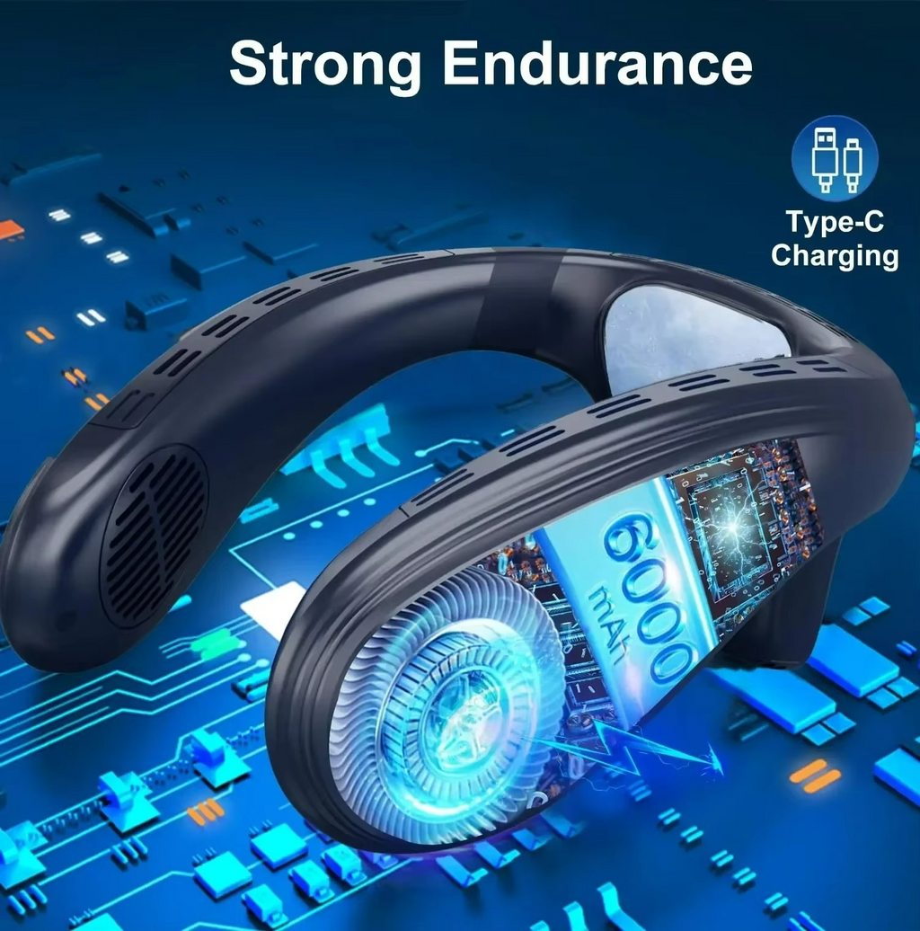 Portable Neck Cooling Fan | Advanced Semiconductor Technology
