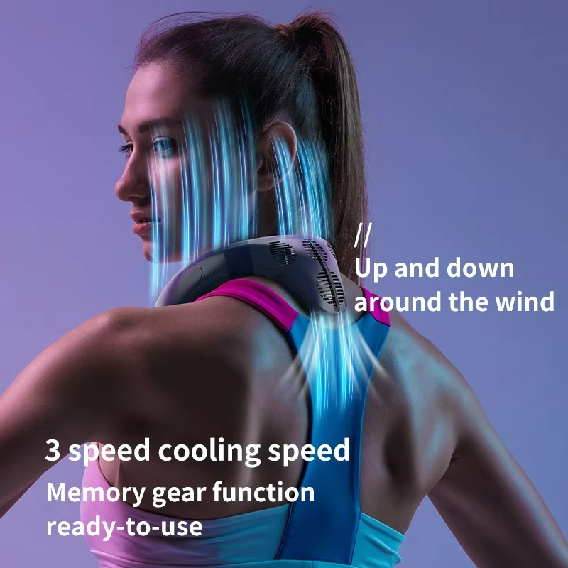 Portable Neck Cooling Fan | Advanced Semiconductor Technology