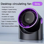 Smart Digital Air Cooler | Portable Quiet Cooling Fan With LED Display