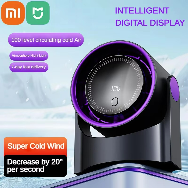 Smart Digital Air Cooler | Portable Quiet Cooling Fan With LED Display