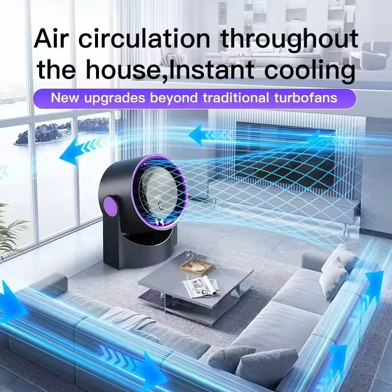 Smart Digital Air Cooler | Portable Quiet Cooling Fan With LED Display