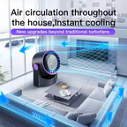 Smart Digital Air Cooler | Portable Quiet Cooling Fan With LED Display