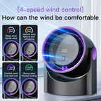 Smart Digital Air Cooler | Portable Quiet Cooling Fan With LED Display