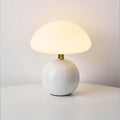 Vexon French Cream Mushroom Table Lamp with Adjustable LED Colors