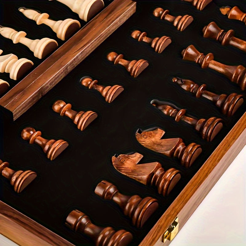 Vexon Handcrafted Premium Wooden Chess Set