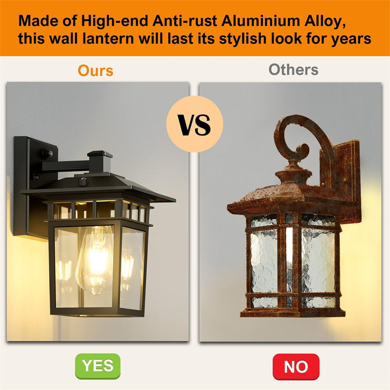 Vexon Outdoor Waterproof Lantern Wall Light