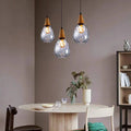 Vexon Teardrop Glass Hanging Pendant Light