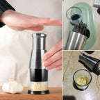 Stainless Steel Garlic Press | Quick Crush Manual Kitchen Tool VexonGear