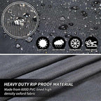 Vexon Heavy-Duty Round Outdoor Furniture Cover with Air Vent