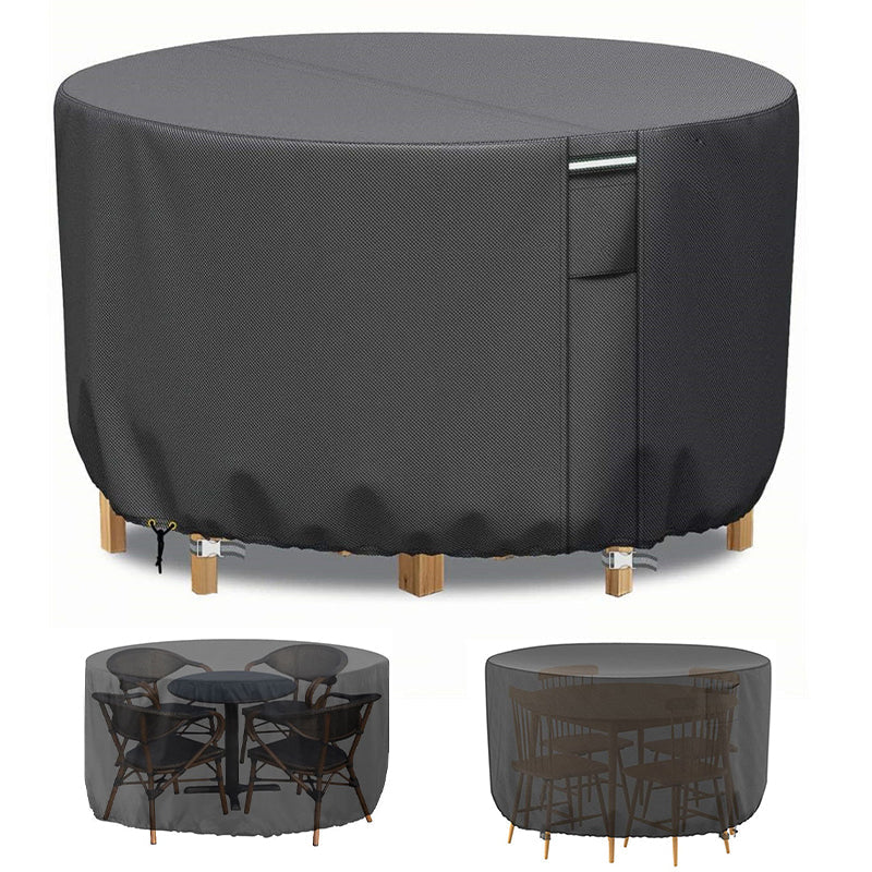 Vexon Heavy-Duty Round Outdoor Furniture Cover with Air Vent VexonGear