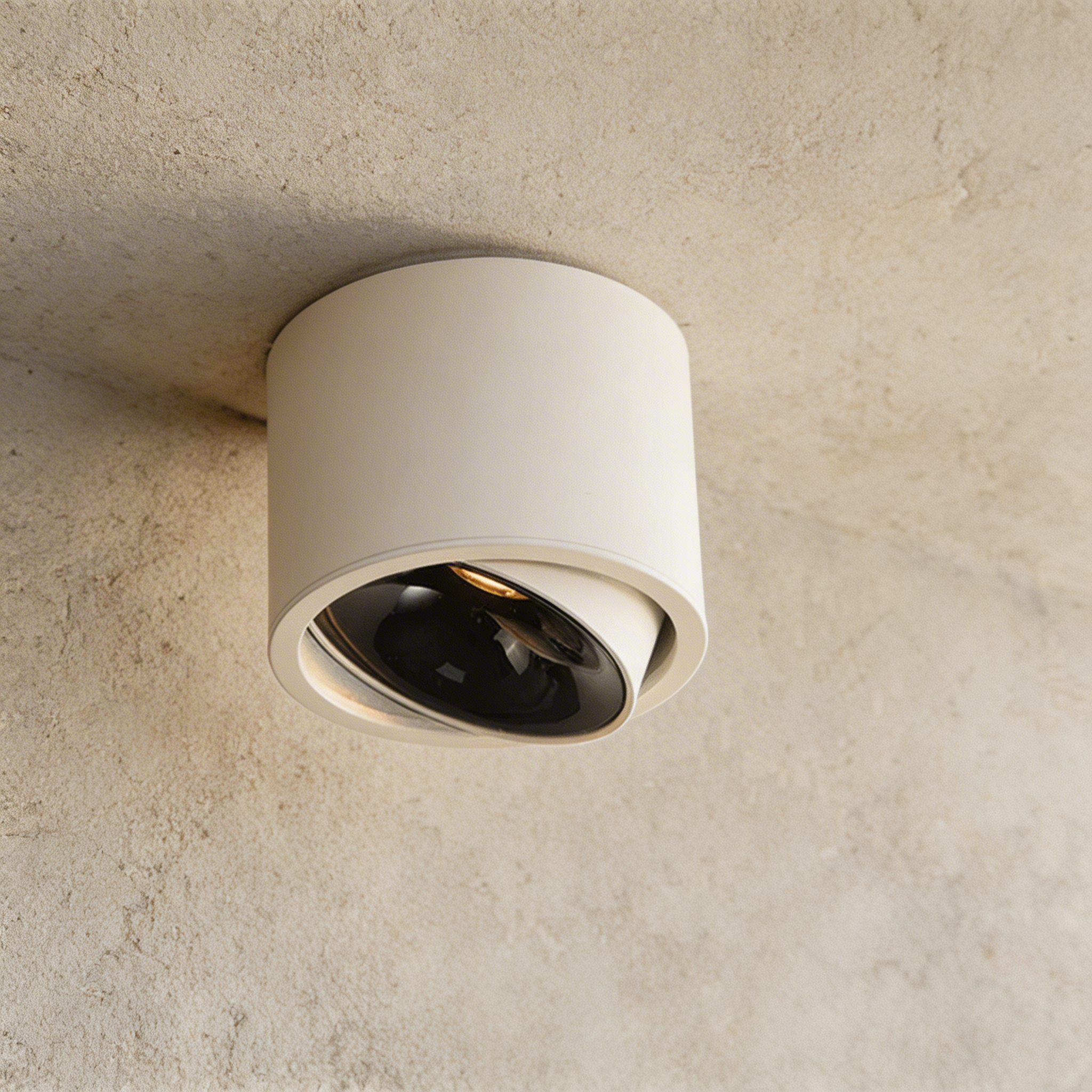 Aluminum LED Ceiling Light, 30° Adjustable Tilt, 7W–12W Options VexonGear