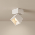Adjustable Cube LED Ceiling Light, Semi-Flush Mount, Dimmable, Aluminum VexonGear