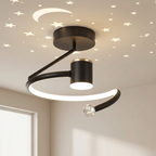 LED Ceiling Lamp, Star Projection, Dimmable, Surface Mounted VexonGear